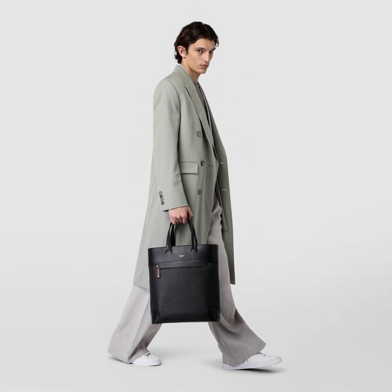 Serapian TOTE BAG VERTICALE IN STEPAN 72 Ultimo giorno