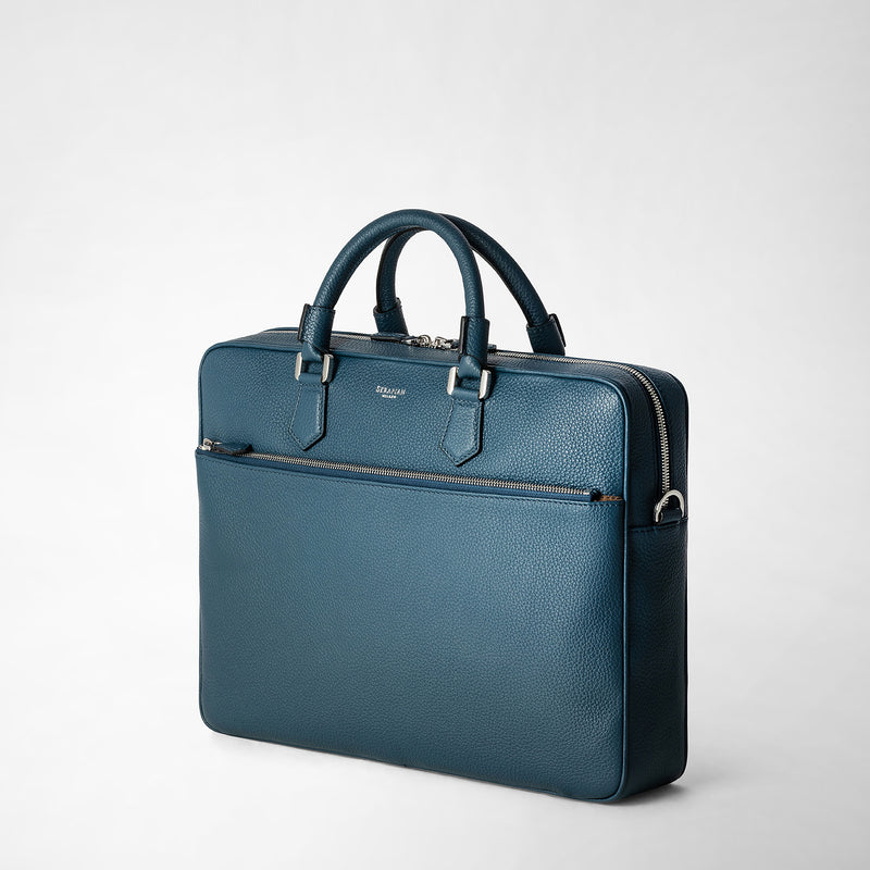 Serapian BORSA BUSINESS SLIM IN PELLE CACHEMIRE Fino al 60% di sconto