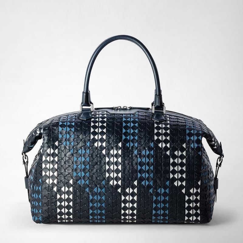 Serapian BORSA BUSINESS SLIM IN MOSAICO MESTIERI D'ARTE Sostegno trimestrale