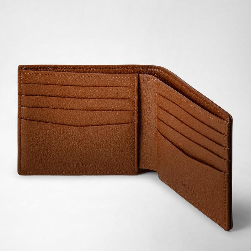 Serapian PORTAFOGLIO PER 8 CARTE IN PELLE CACHEMIRE Super sconto