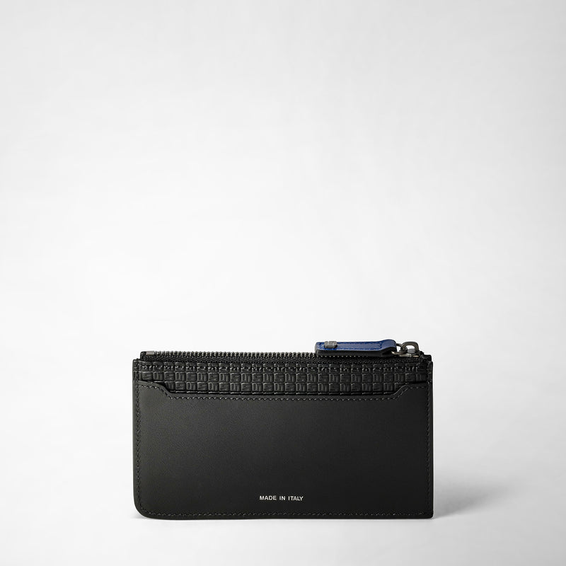 Serapian PORTACARTE CON ZIP IN STEPAN 72 Italia