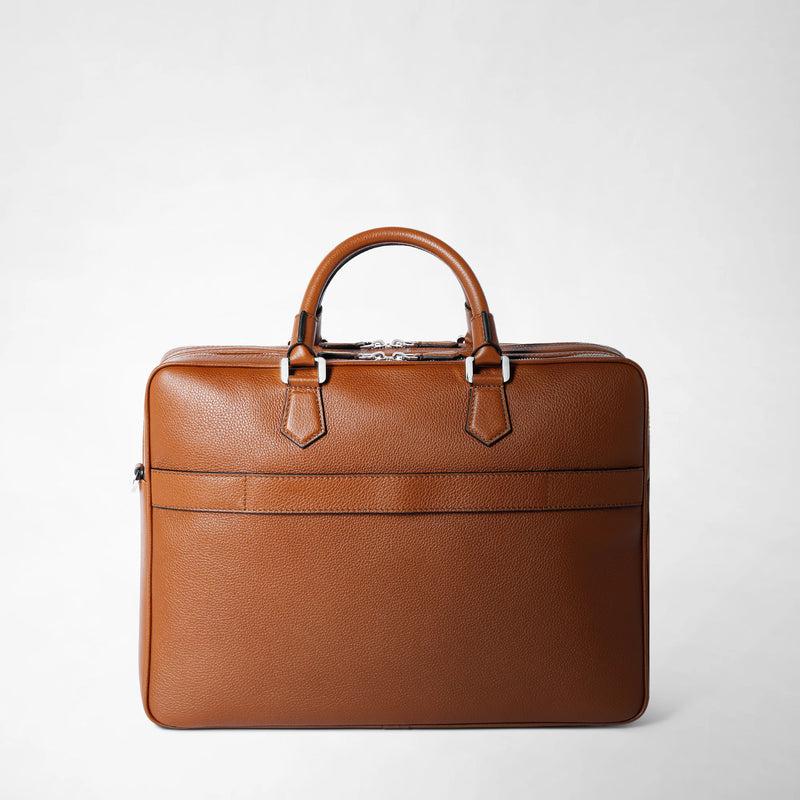 Serapian BORSA BUSINESS GRANDE IN PELLE CACHEMIRE Soddisfazione Garantita