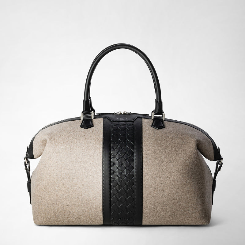 Serapian BORSA DA VIAGGIO IN LANA E MOSAICO Economico