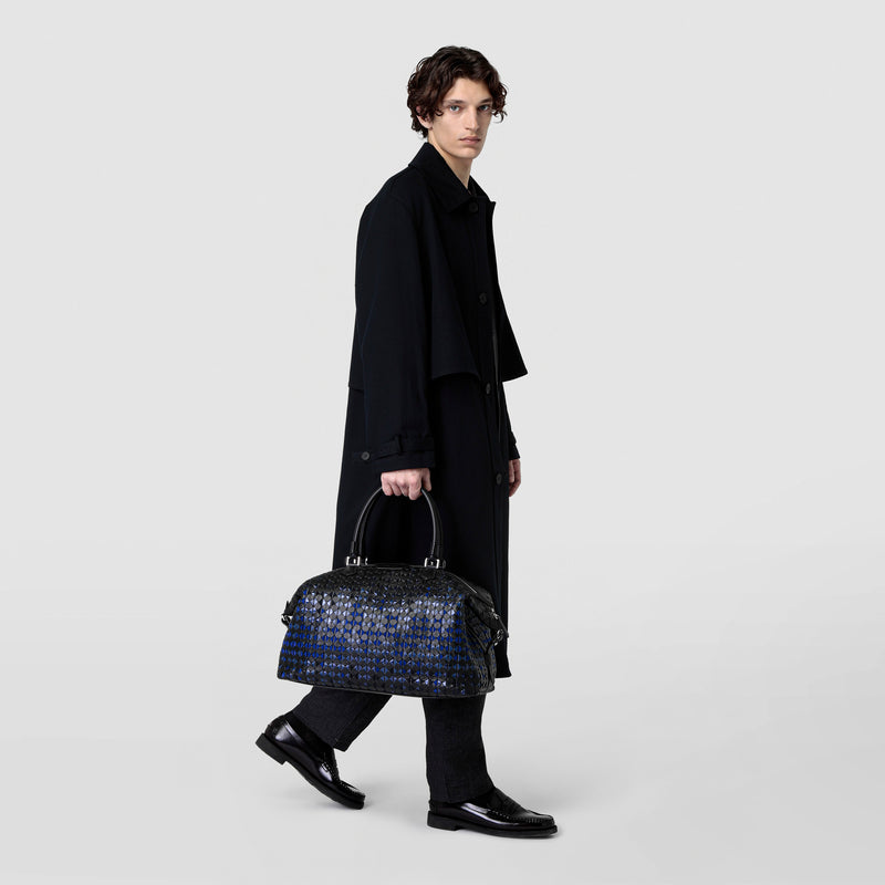 Serapian BORSA BUSINESS SLIM IN MOSAICO MESTIERI D'ARTE In Vendita