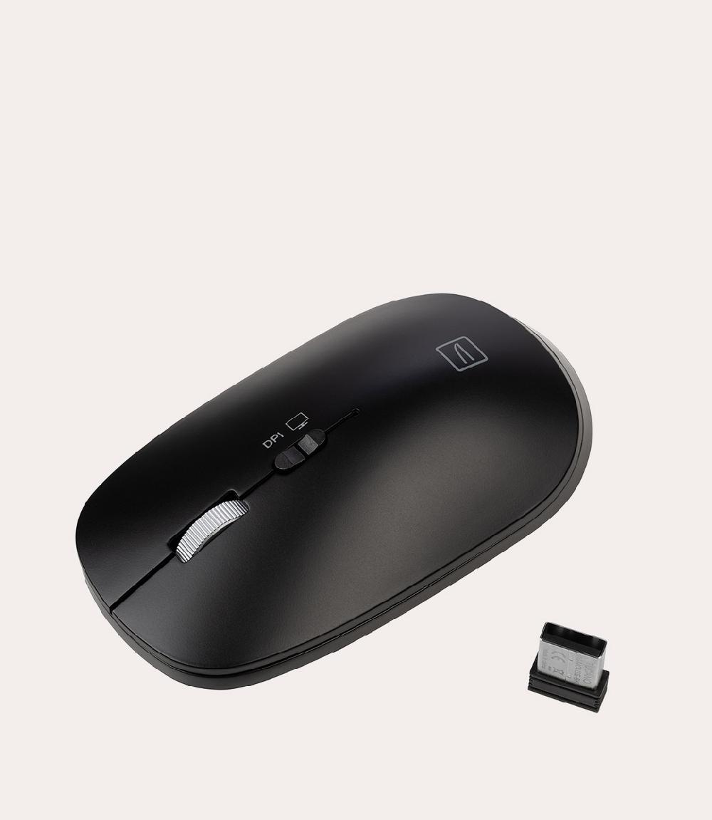 Tucano Wireless mouse con tasto privacy Consegna Veloce