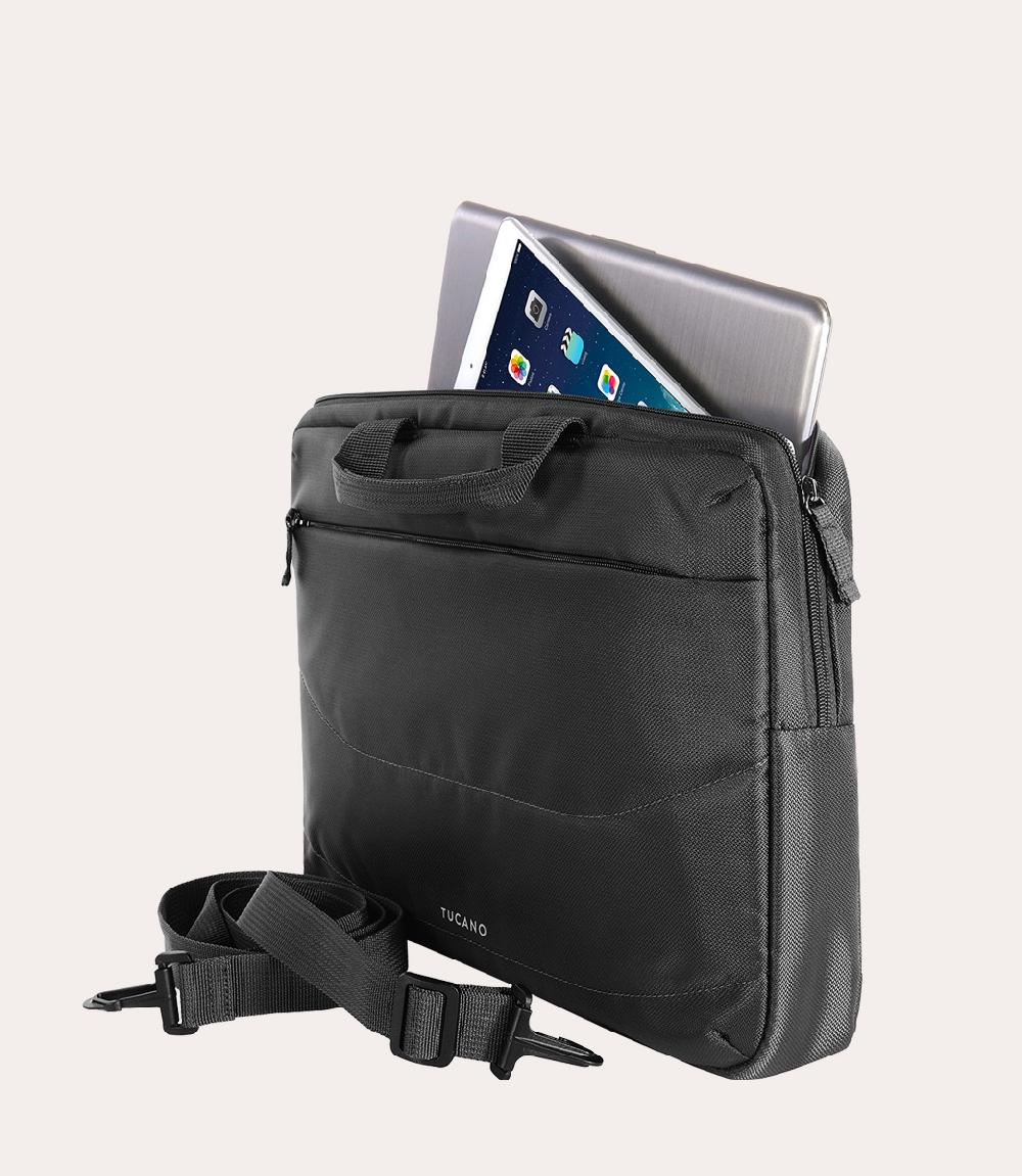 Tucano Borsa slim per laptop 14" con mouse wireless Vendita Calda