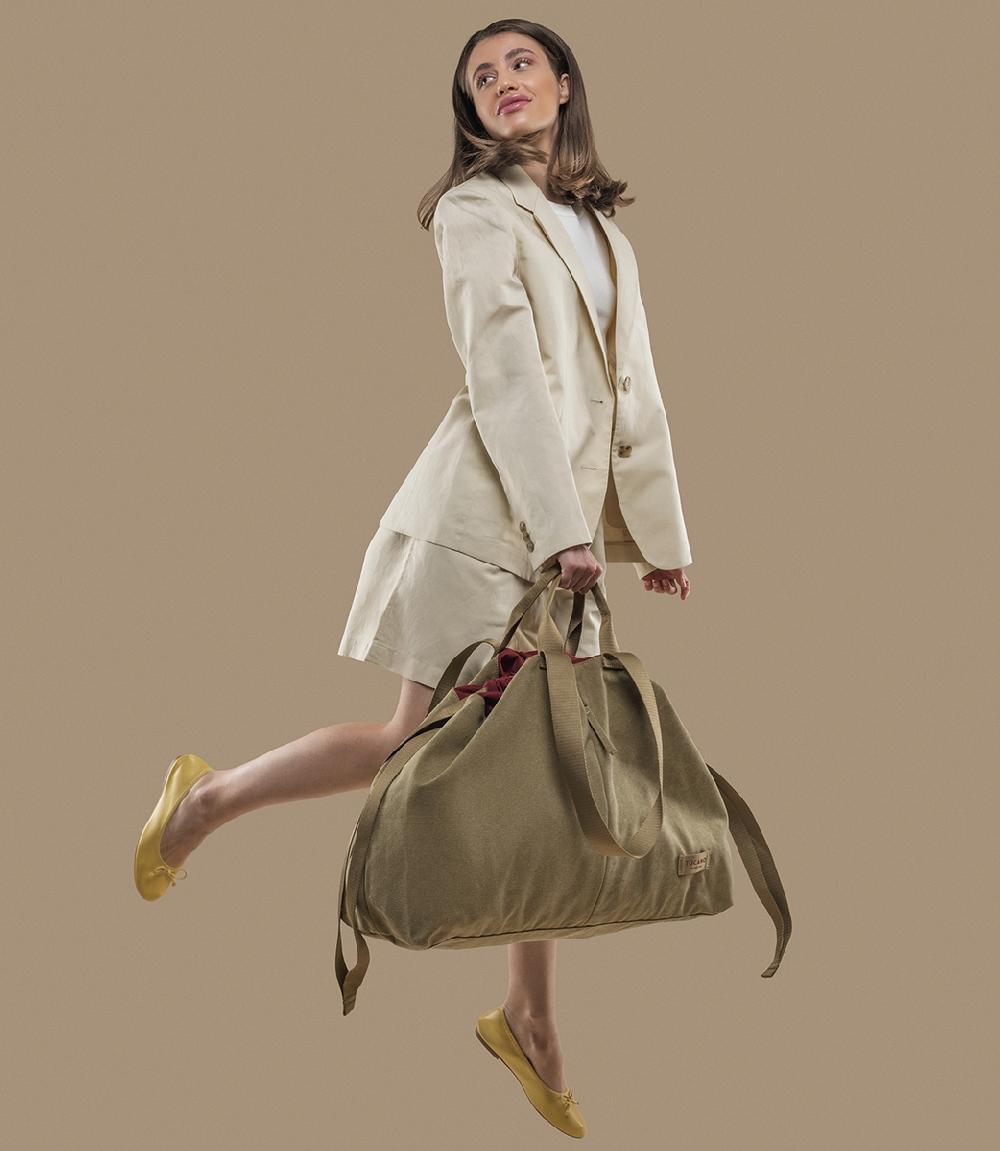 Tucano Borsa shopper in canvas misura large In Linea