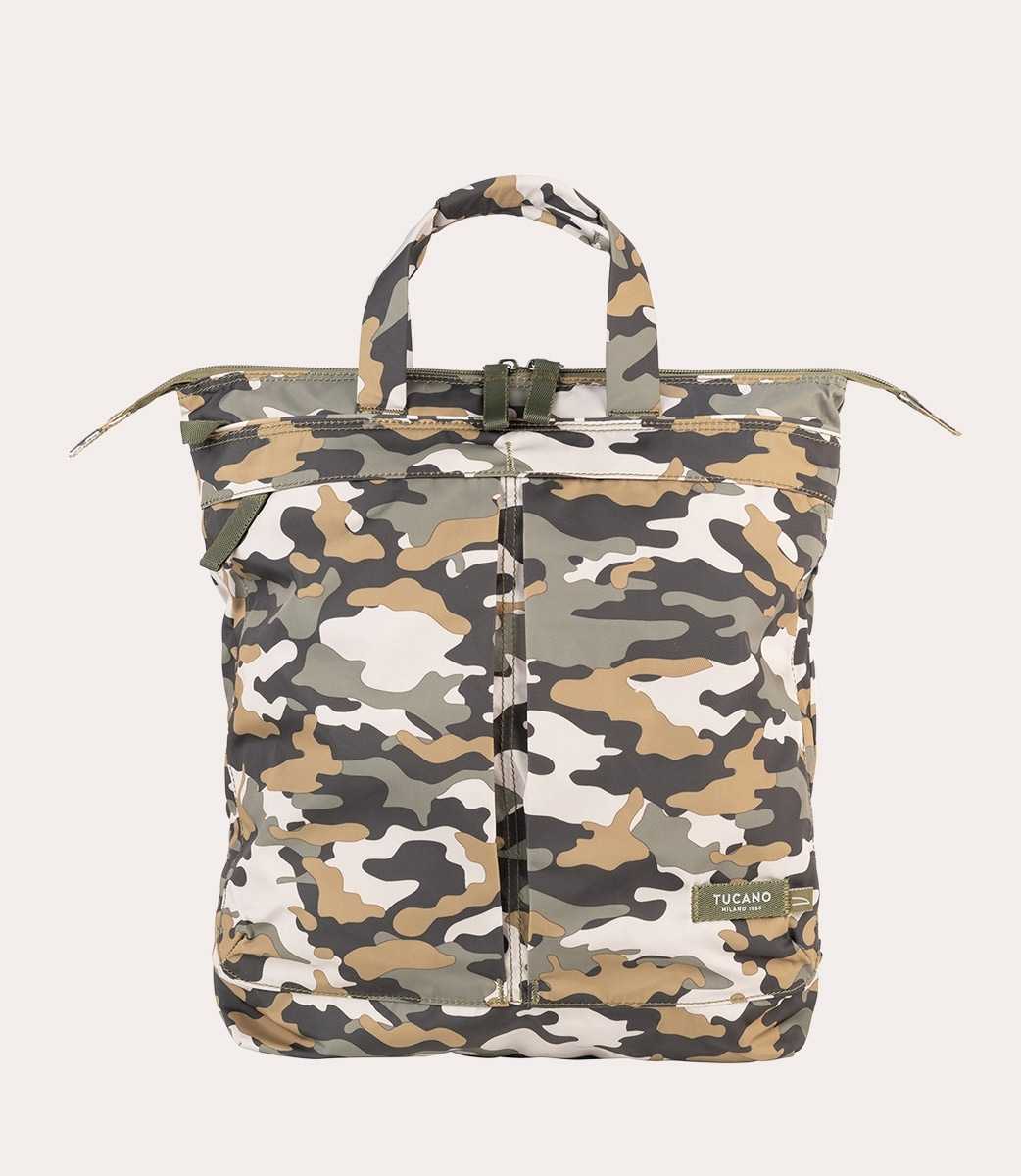 Tucano Shopper zainabile in materiale riciclato dalla plastica