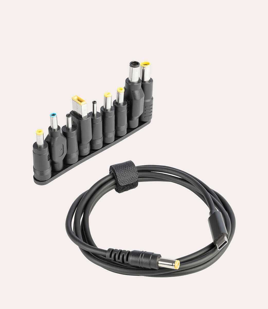 Tucano Cavo di alimentazione universale per laptop da 65W USB-C PD/DC