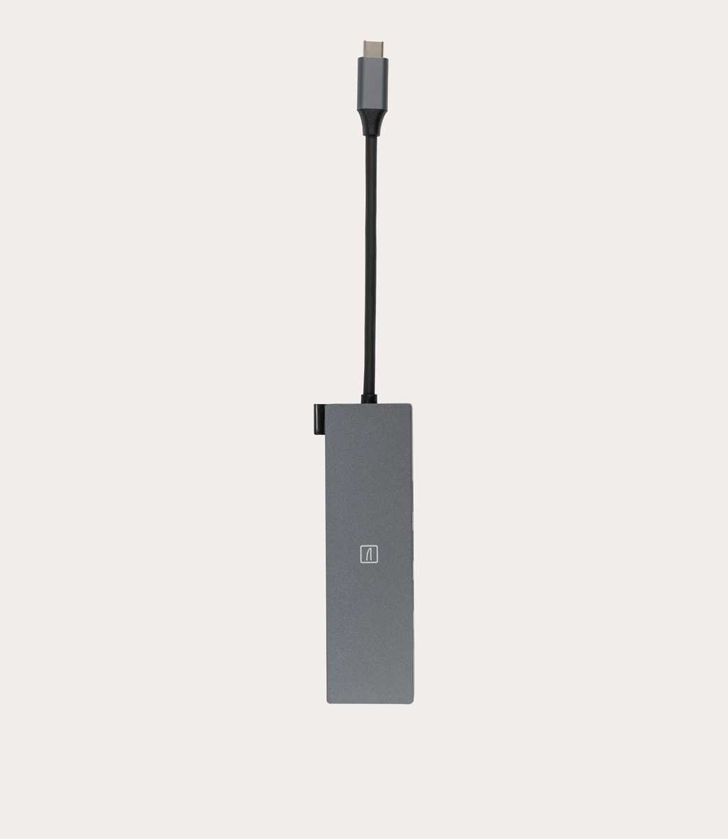 Tucano Hub type-C 6-in-1 con 1 HDMI + 3 USB 3.0 + 1 USB-PD + Audio 3.5 mm