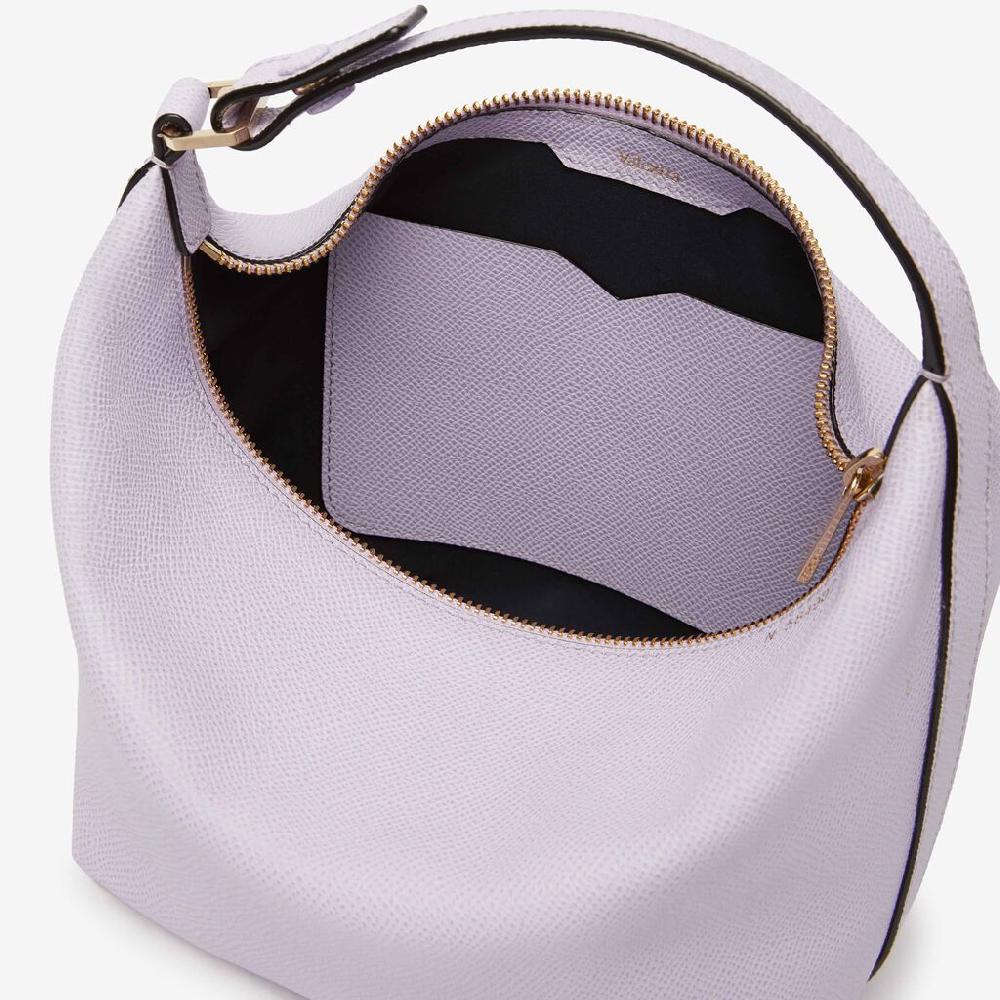 Valextra Borsa da Donna Mochi Mini di Lusso in Pelle Lilla | Valextra Promozione