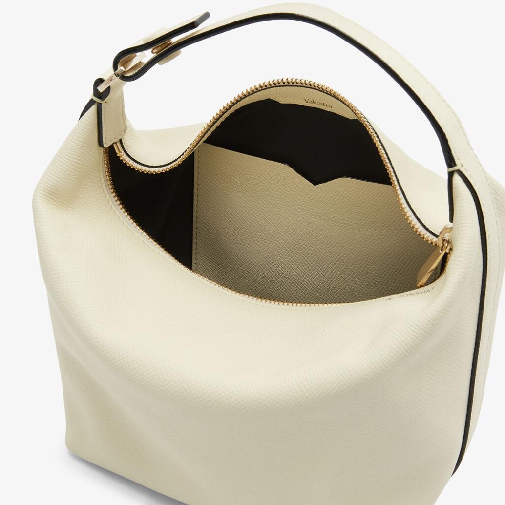 Valextra Borsa a mano da Donna Mochi di Lusso in Pelle Bianca | Valextra Acquista Ora