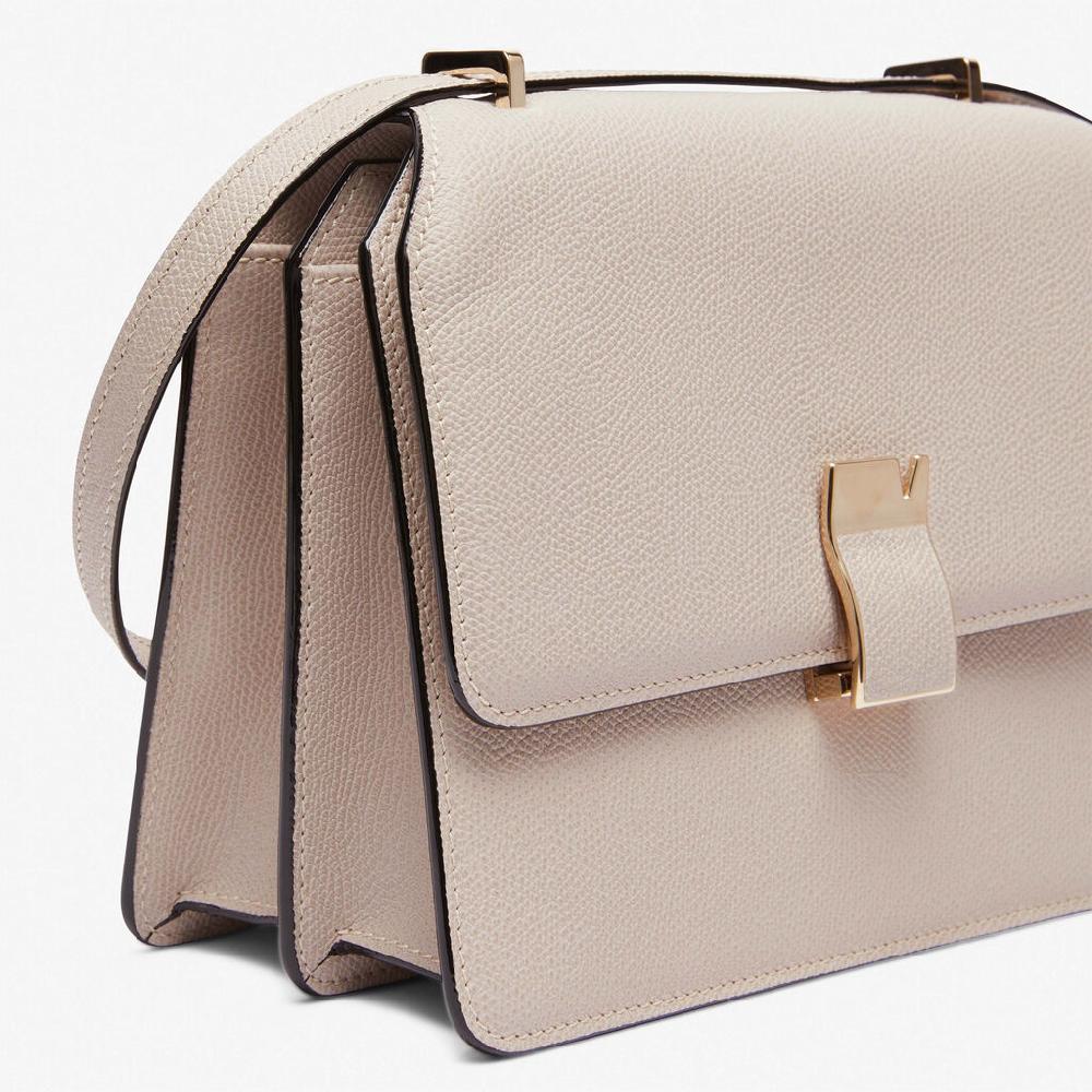 Valextra Borsa a tracolla Media in Pelle Rosa Nude | Valextra NoLo Sottocosto