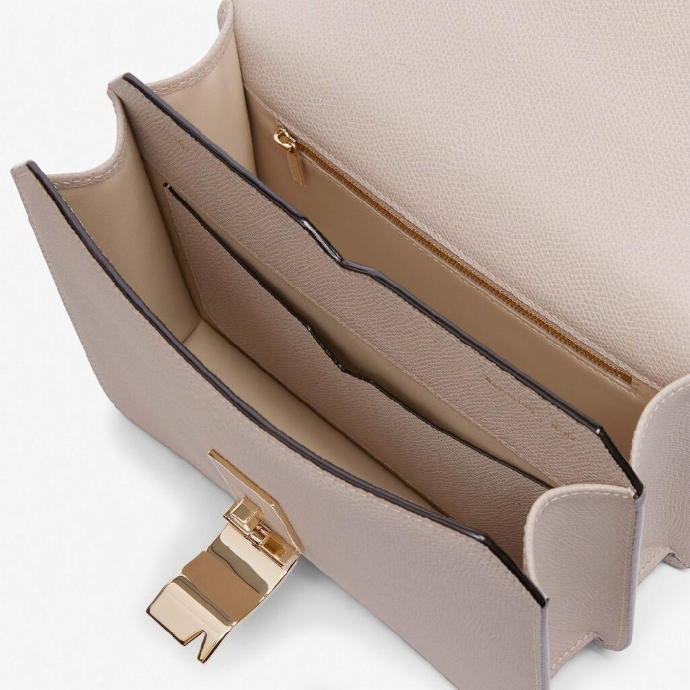 Valextra Borsa a tracolla Media in Pelle Rosa Nude | Valextra NoLo Sottocosto