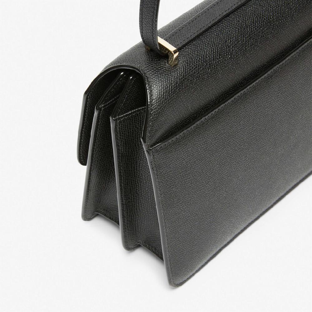 Valextra Borsa a spalla Media in Pelle Nera | Valextra NoLo Novità