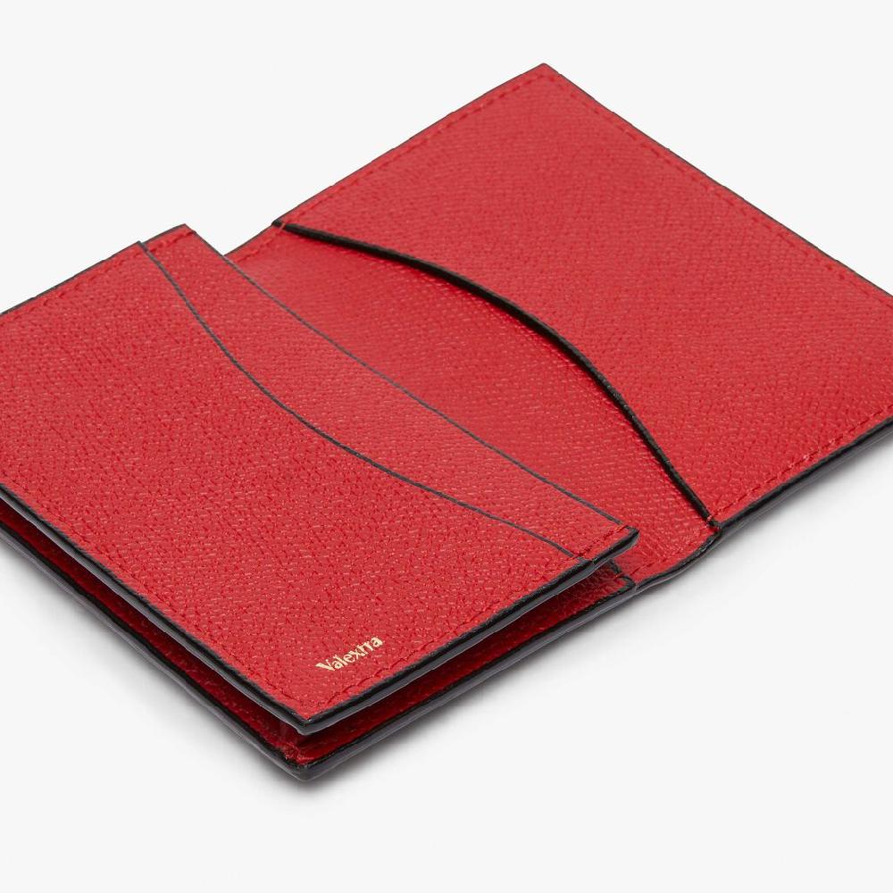 Valextra Portatessere in Pelle Rossa | Valextra Vendite Flash