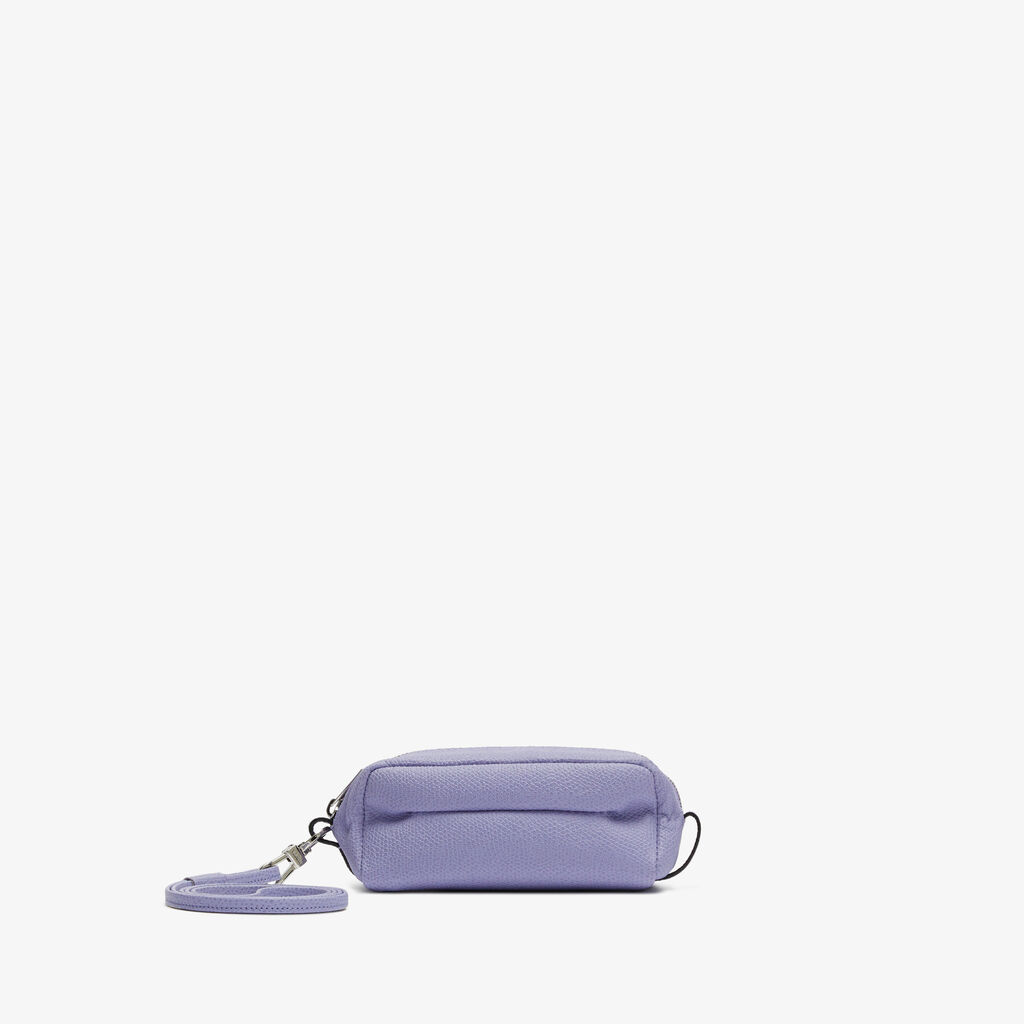 Valextra Trousse da Donna in Pelle Lilla con tracolla | Valextra Consegna Veloce