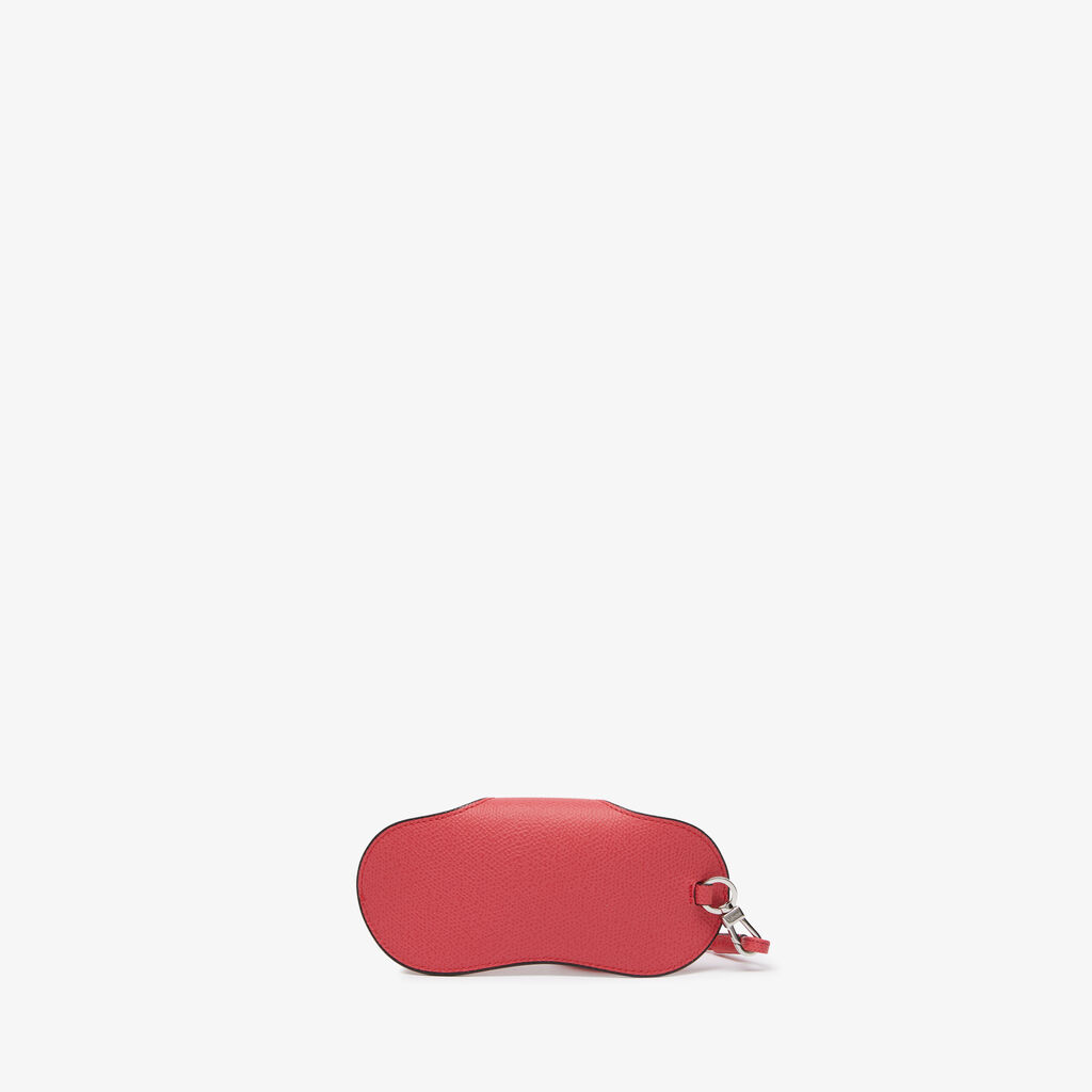 Valextra Porta Occhiali Con Tracolla | Pelle di vitello Millepunte | Rosa Fragola | Valextra Convenienza