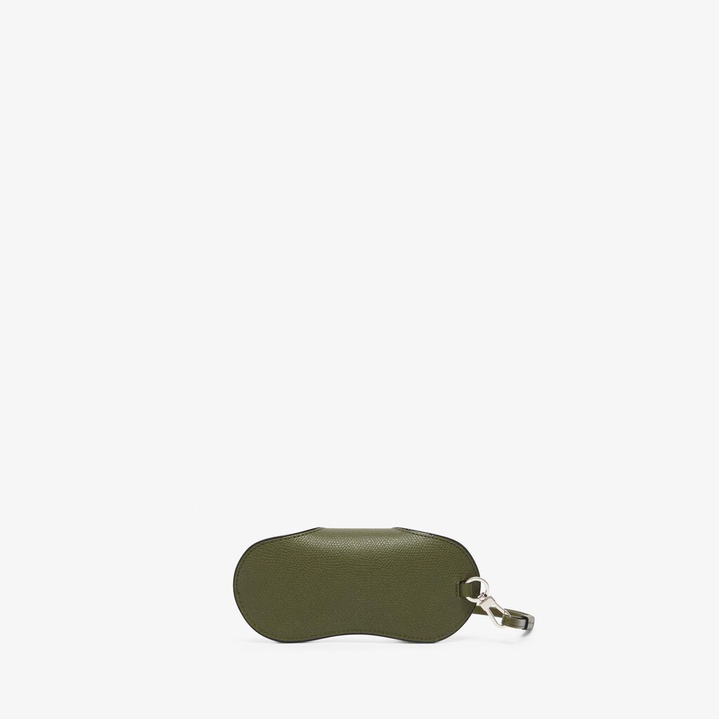 Valextra Custodia occhiali in Pelle Verde Militare | Valextra Outlet