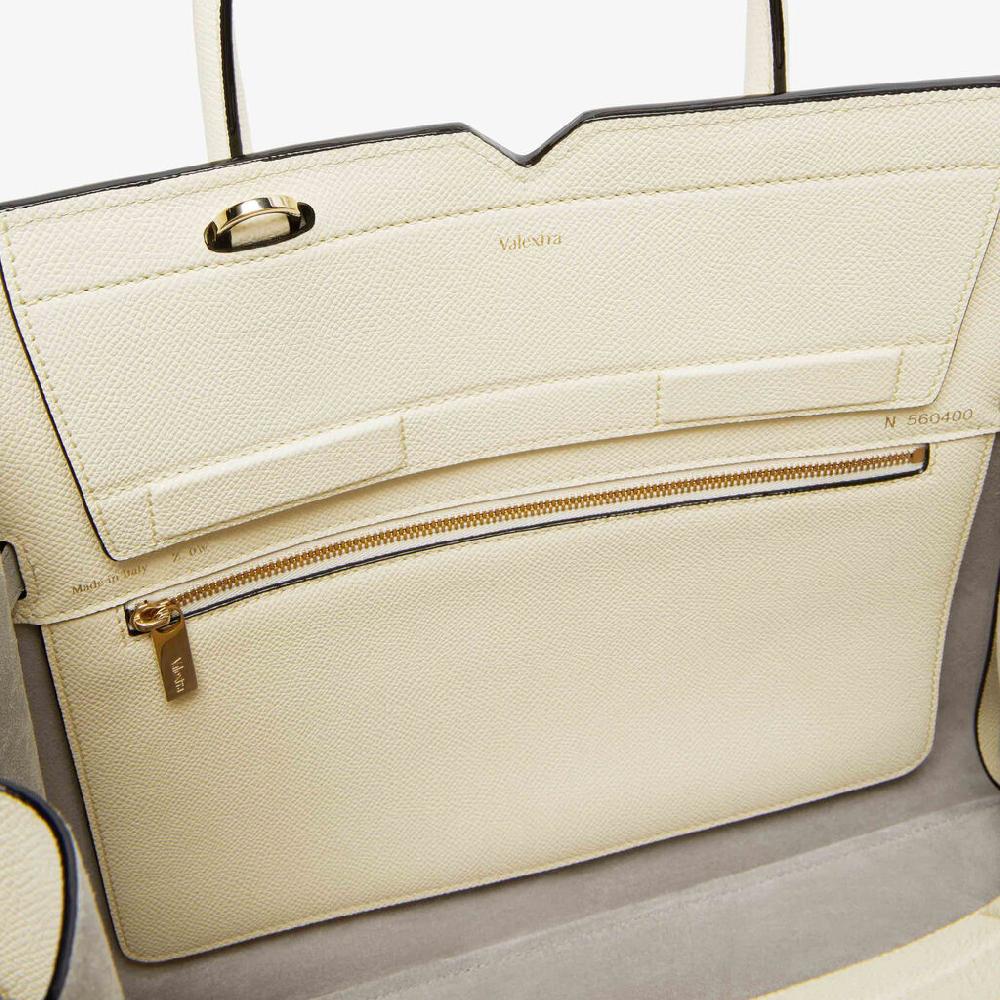 Valextra Borsa a mano da Donna Media Bianca di Lusso | Valextra Vendita