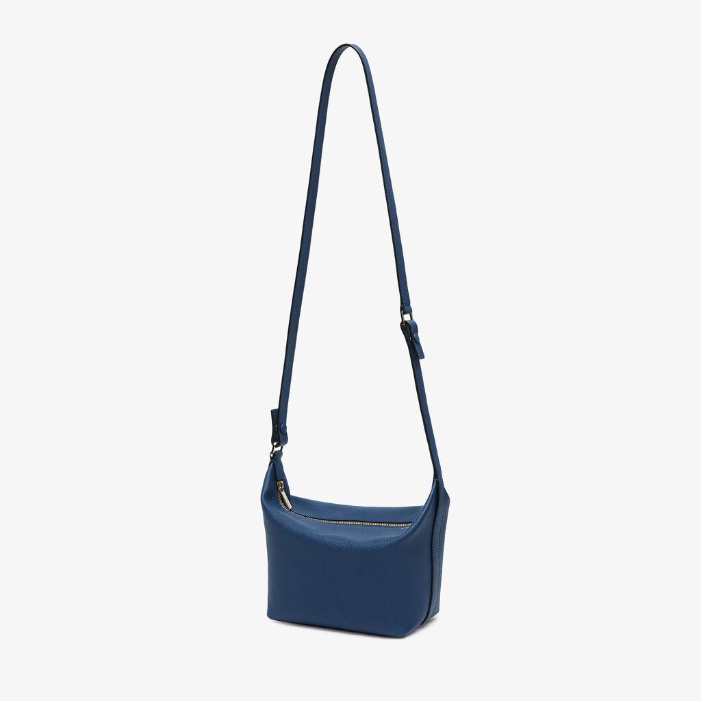 Valextra Portafoglio grande di Lusso in Pelle Blu Zaffiro | Valextra Shopping Online