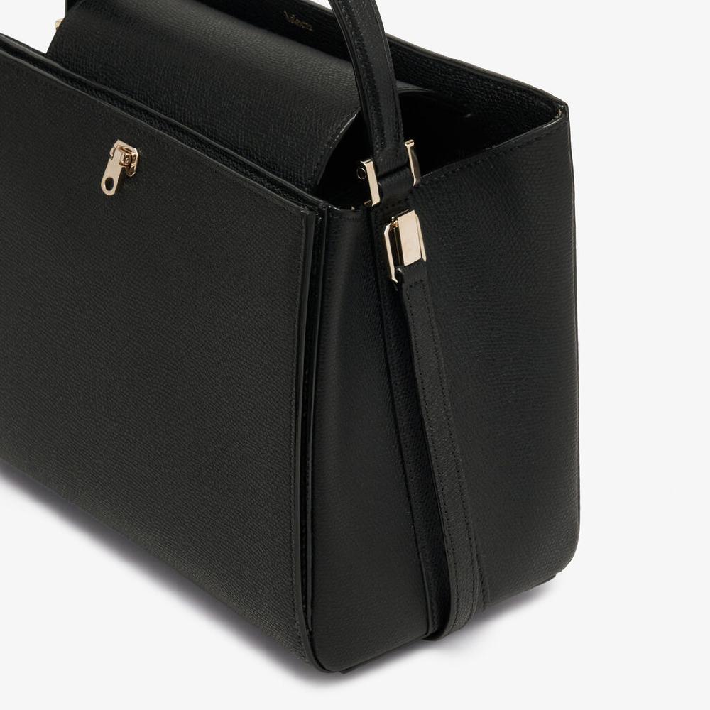 Valextra Borsa a mano da Donna in Pelle Nera | Valextra Brera Novità