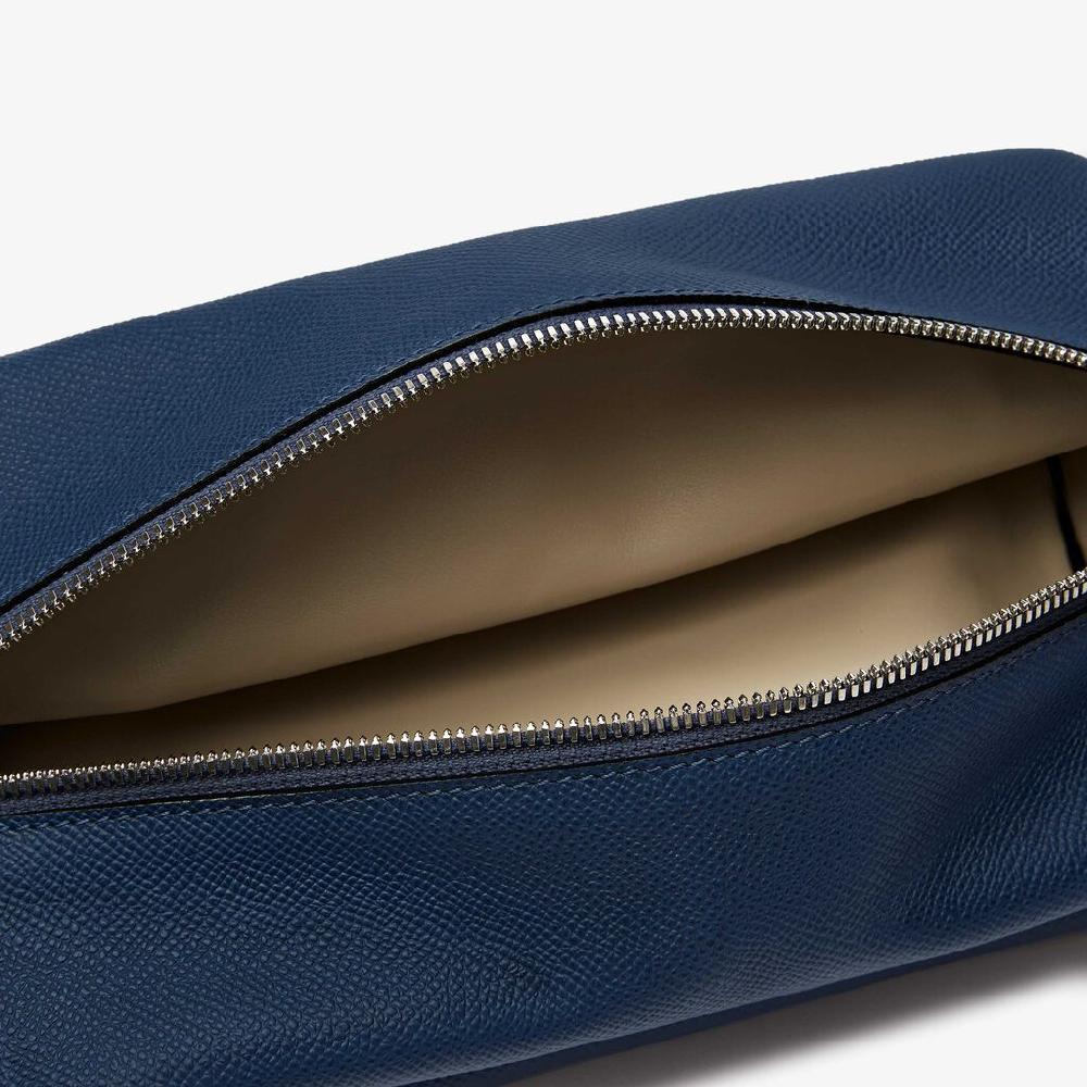 Valextra Borsa a tracolla da Donna di Lusso in Pelle Blu Zaffiro | Valextra 2025
