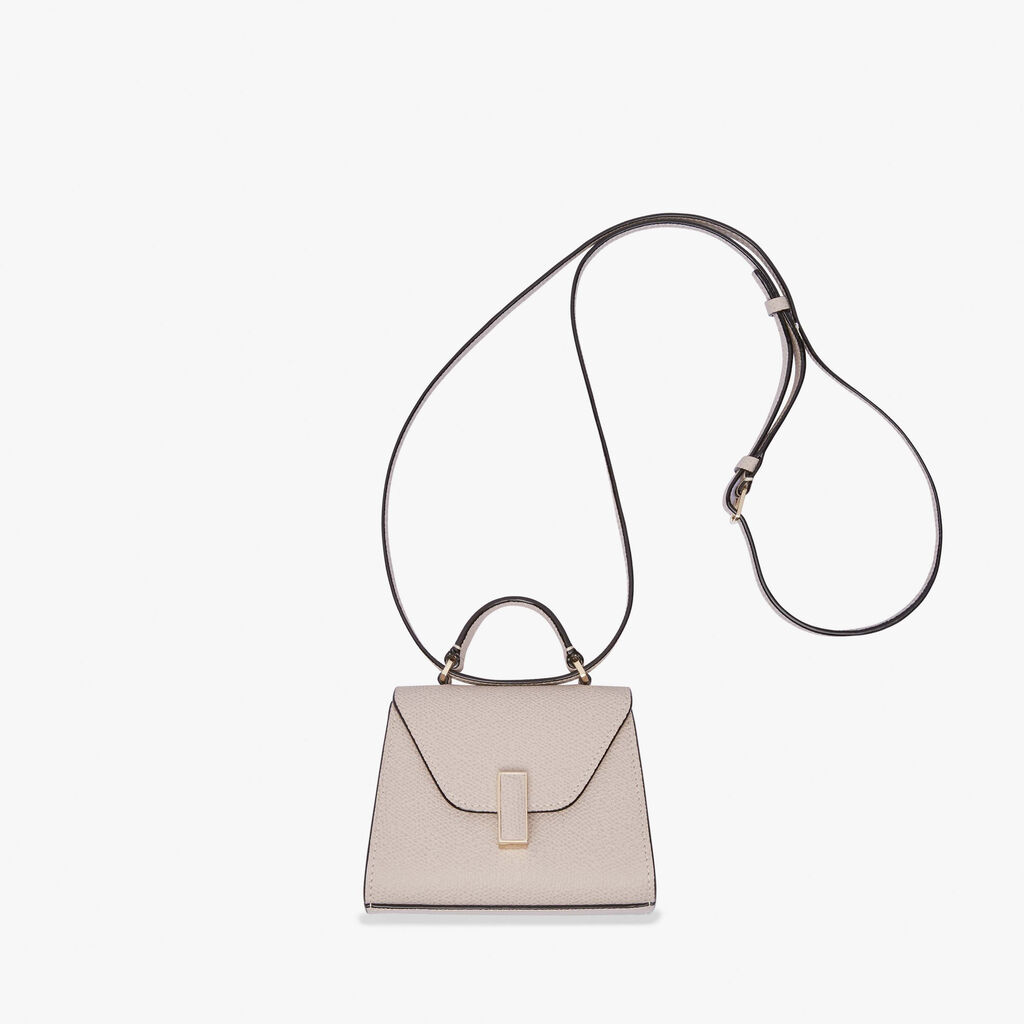 Valextra Borsa da cintura in pelle beige con tracolla | Valextra Iside Soddisfazione Garantita
