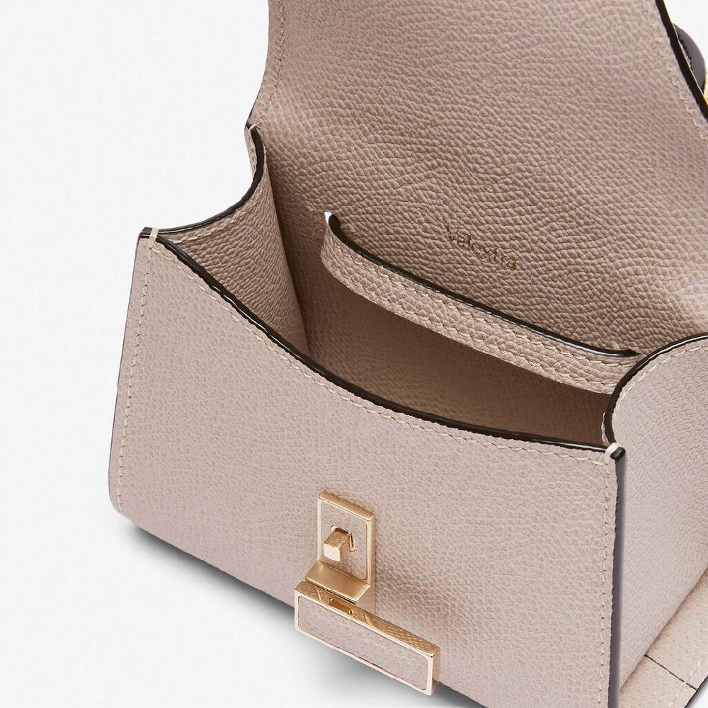Valextra Borsa da cintura in pelle beige con tracolla | Valextra Iside Soddisfazione Garantita
