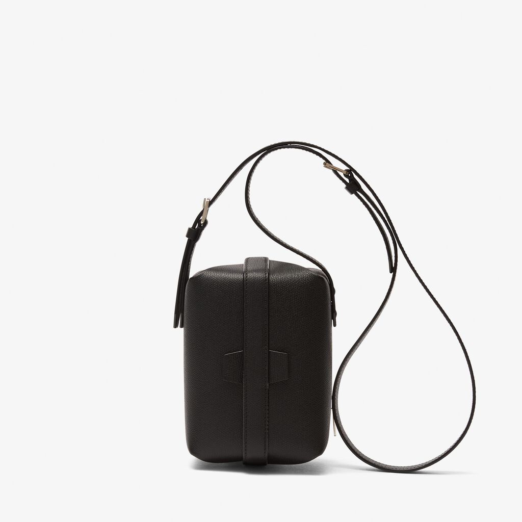 Valextra Borsa a tracolla Mini in Pelle Nera | Valextra Tric Trac Acquista Ora