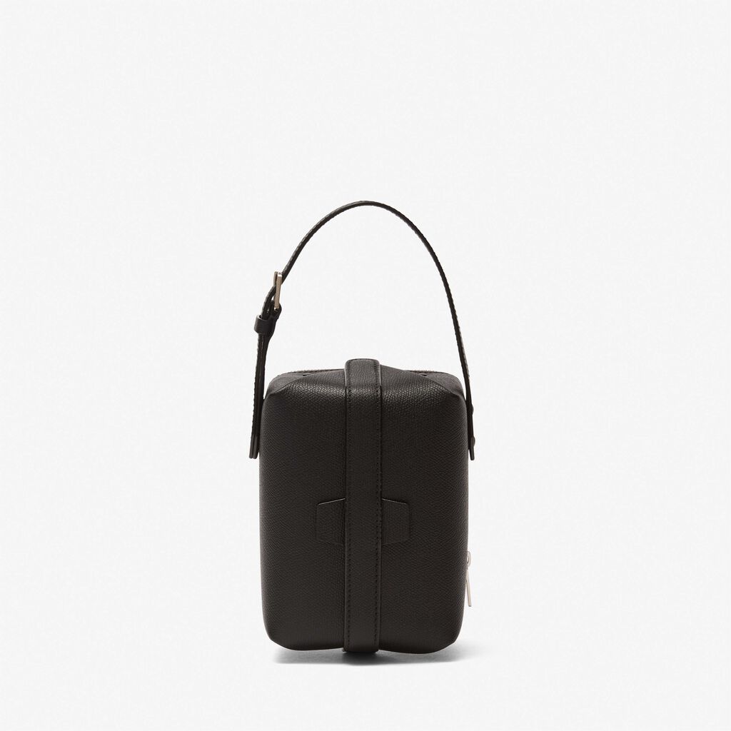 Valextra Borsa a tracolla Mini in Pelle Nera | Valextra Tric Trac Acquista Ora