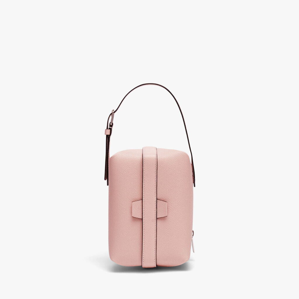 Valextra Borsa a tracolla Mini in Pelle Rosa | Valextra Tric Trac Consegna Veloce