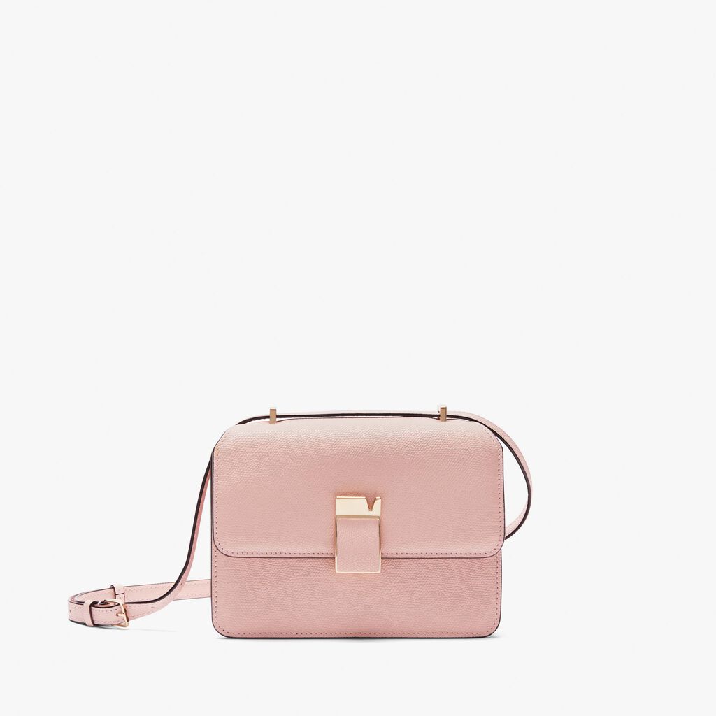Valextra Borsetta a tracolla elegante NoLo in Pelle Rosa | Valextra