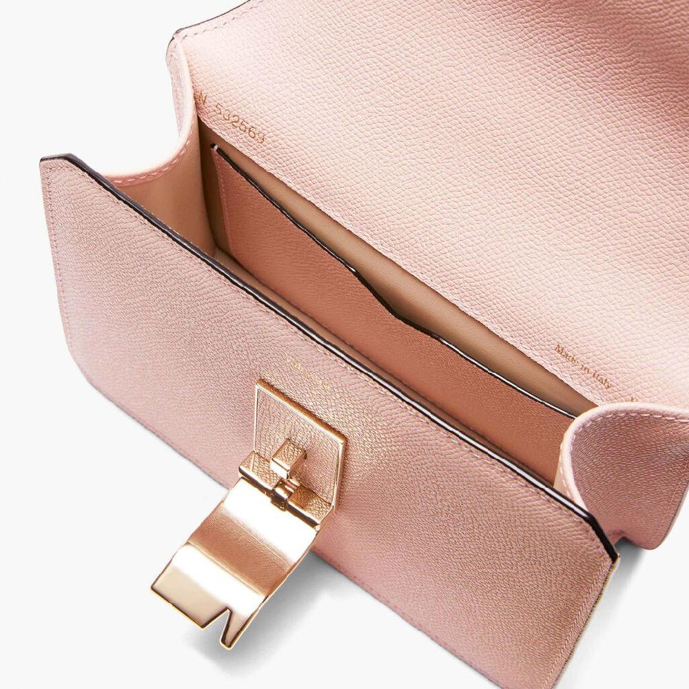 Valextra Borsetta a tracolla elegante NoLo in Pelle Rosa | Valextra Affare Del Giorno