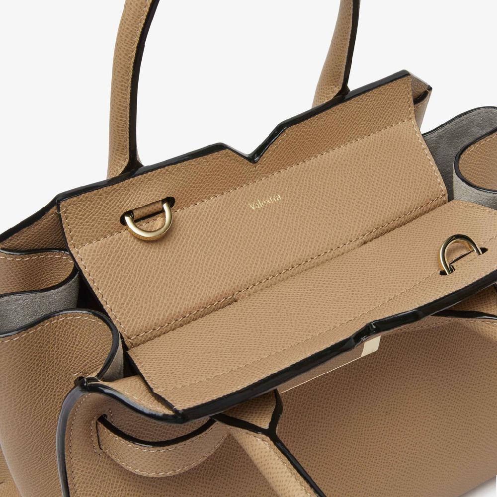 Valextra Borsa a mano da Donna in Pelle Beige di Lusso | Valextra Italia