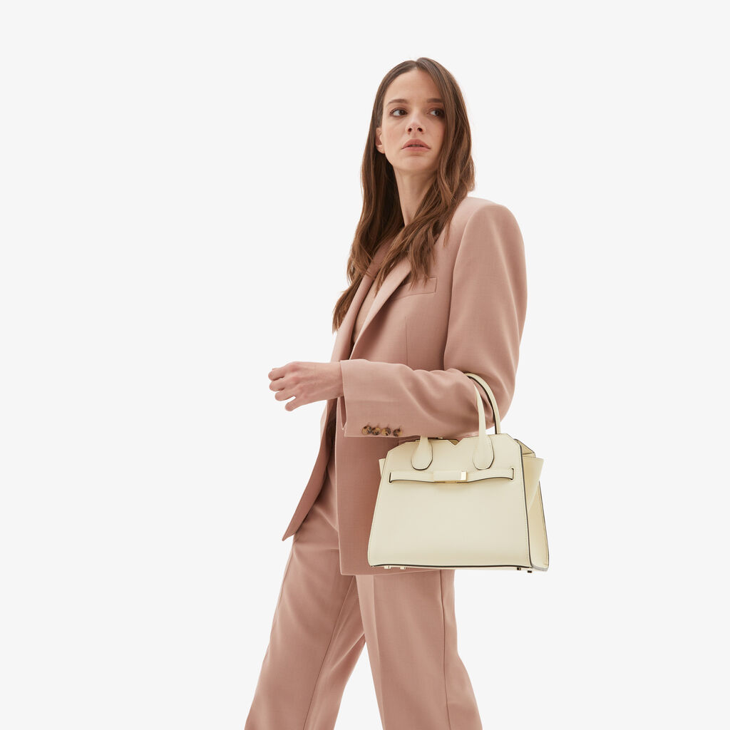 Valextra Borsa a mano da Donna Mini Bianca di Lusso | Valextra 2025