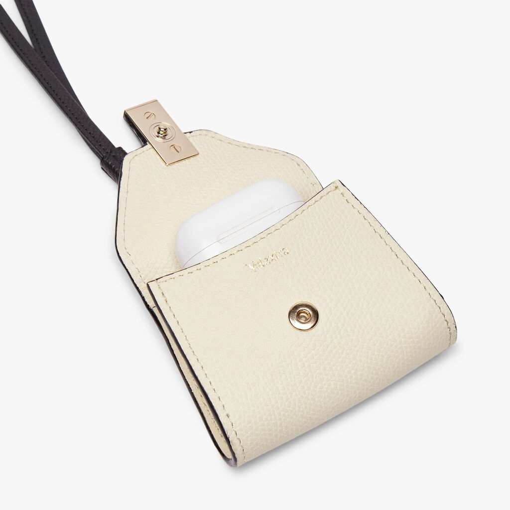 Valextra Charm borsa da Donna in Pelle Bianca e Nera | Valextra Iside Pezzi Unici
