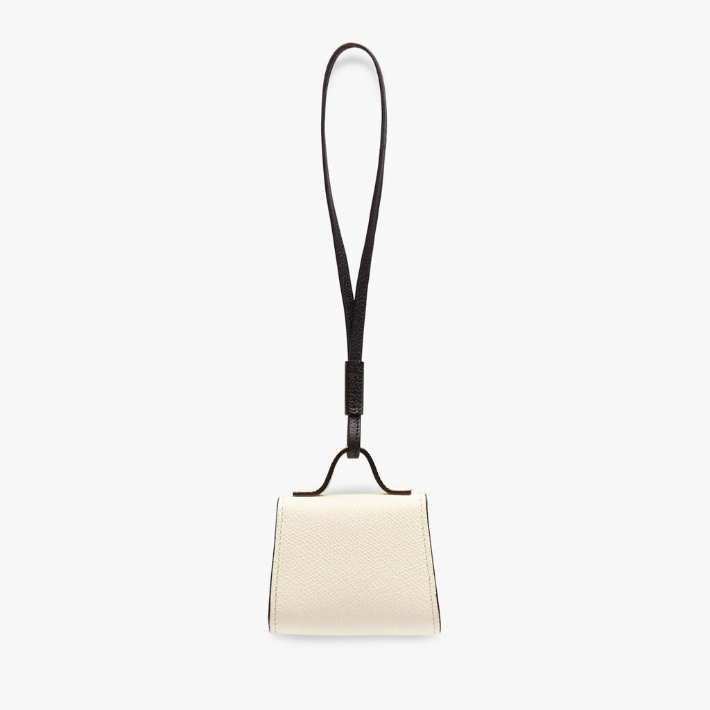 Valextra Charm borsa da Donna in Pelle Bianca e Nera | Valextra Iside Pezzi Unici