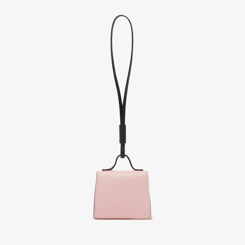 Valextra Charm per borsa da Donna in Pelle Rosa | Valextra Iside Qualità Garantita