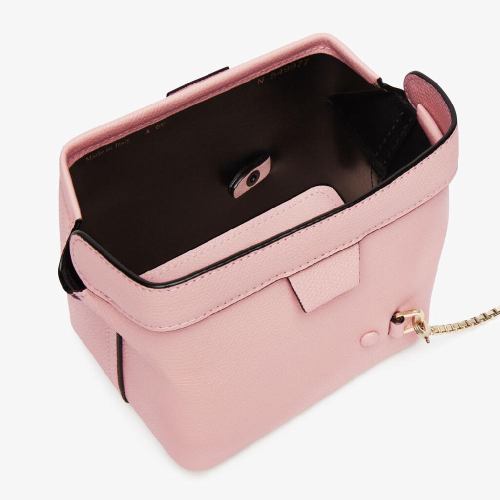 Valextra Borsetta da viaggio in Pelle Rosa | Valextra Tric Trac 2025