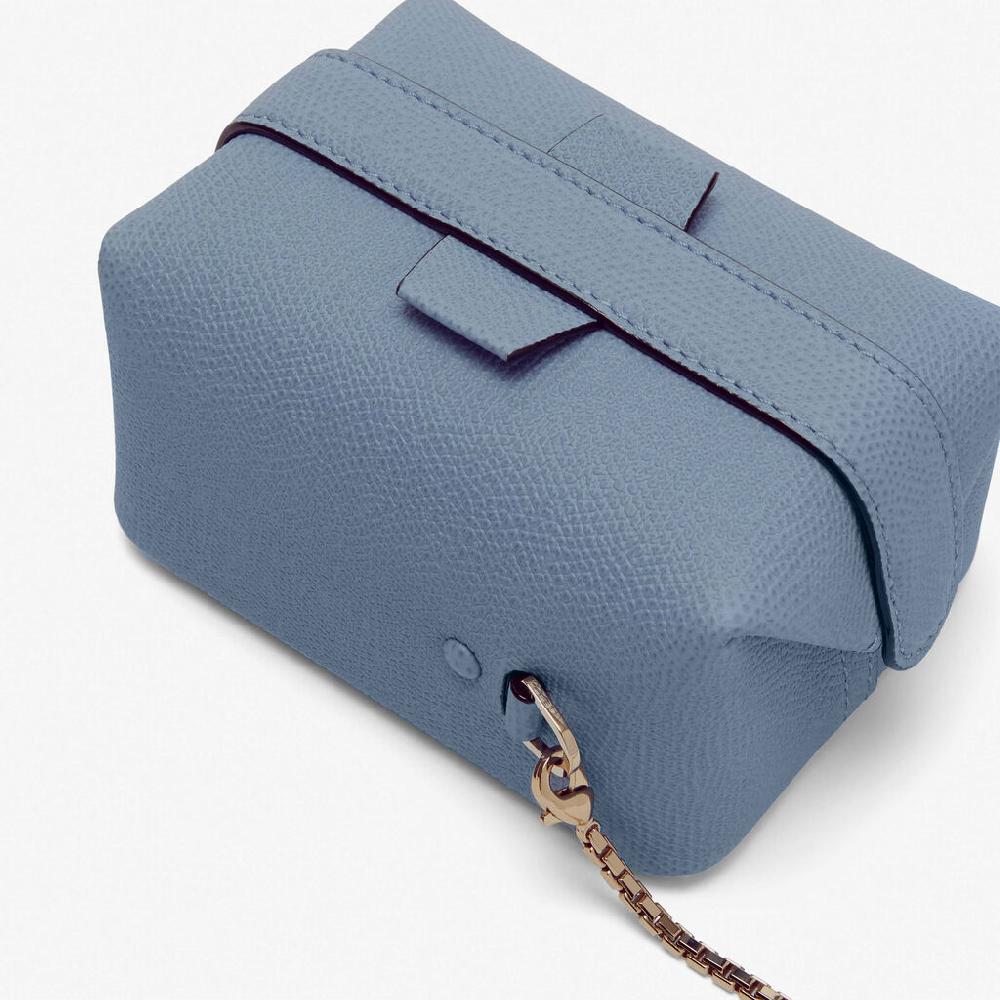 Valextra Borsa da viaggio in Pelle Azzurra | Valextra Tric Trac Fino Al -60%