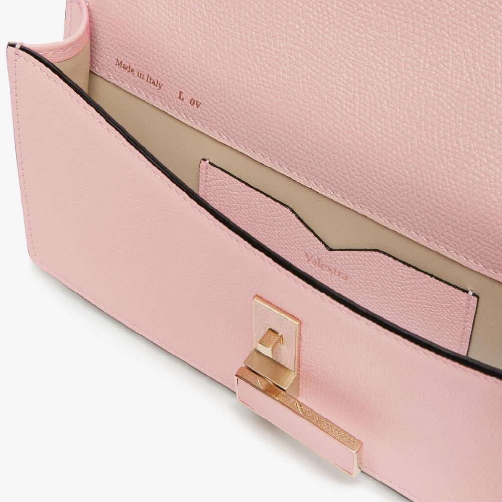 Valextra Borsetta clutch compatta in Pelle Rosa | Valextra Iside Shopping Online