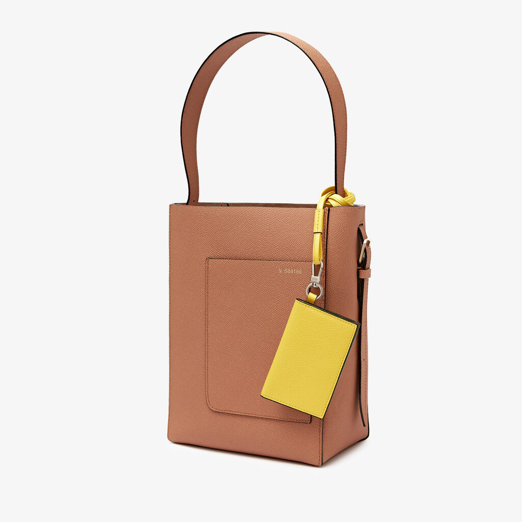 Valextra Porta carte con laccio da Donna in Pelle Gialla | Valextra Promozione