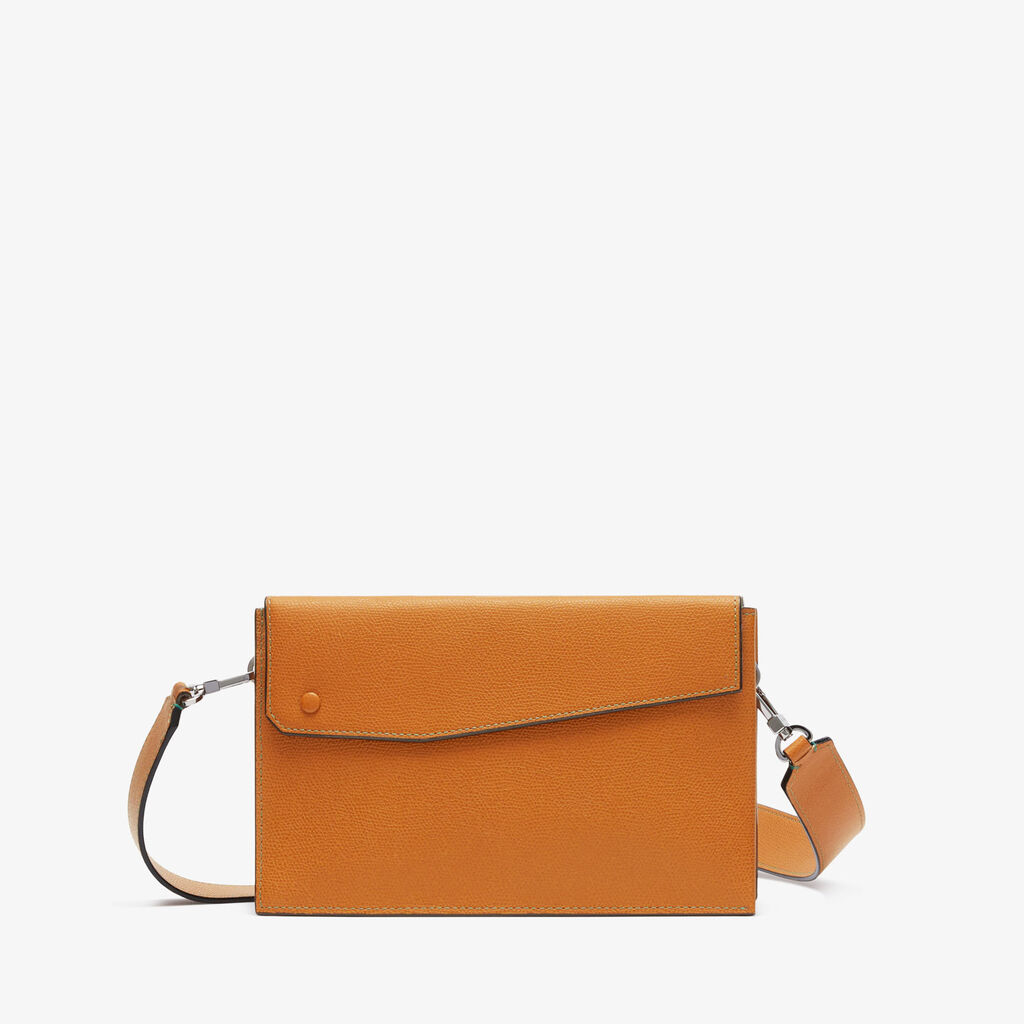 Valextra Borsa marsupio da Uomo in Pelle Marrone | Valextra Pocket