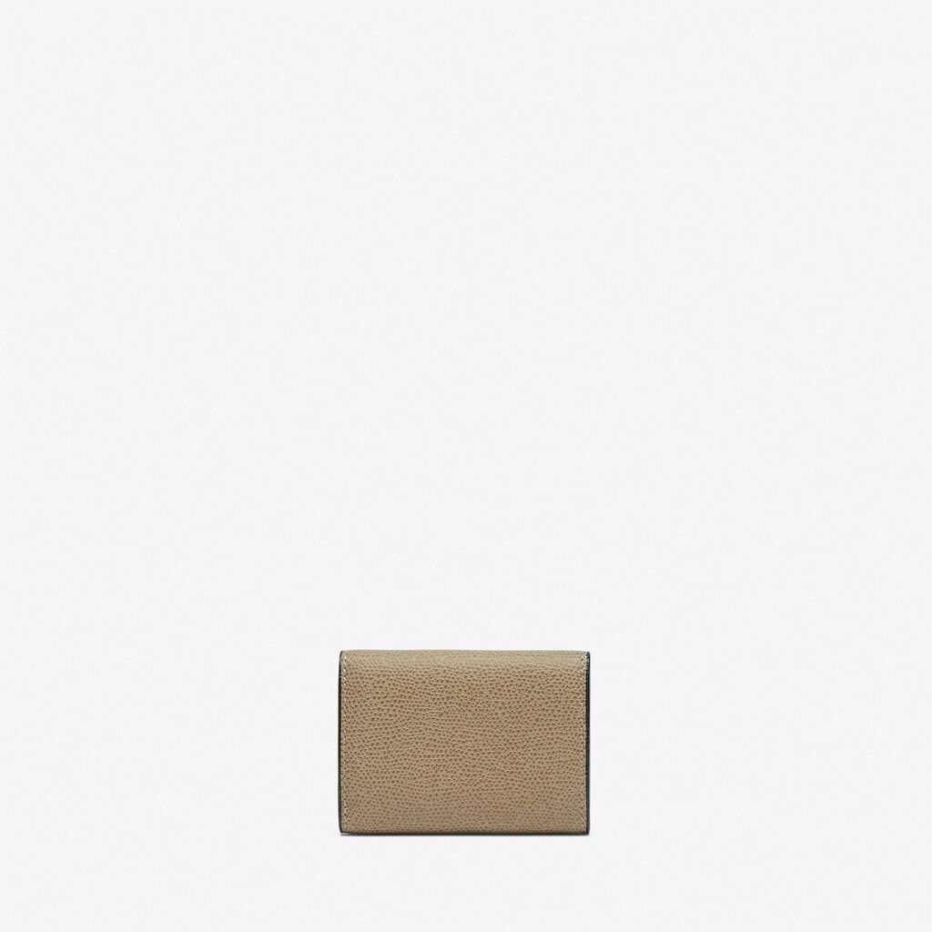Valextra Portafoglio Bifold in Pelle Marrone Tortora | Valextra Prezzo Ridotto