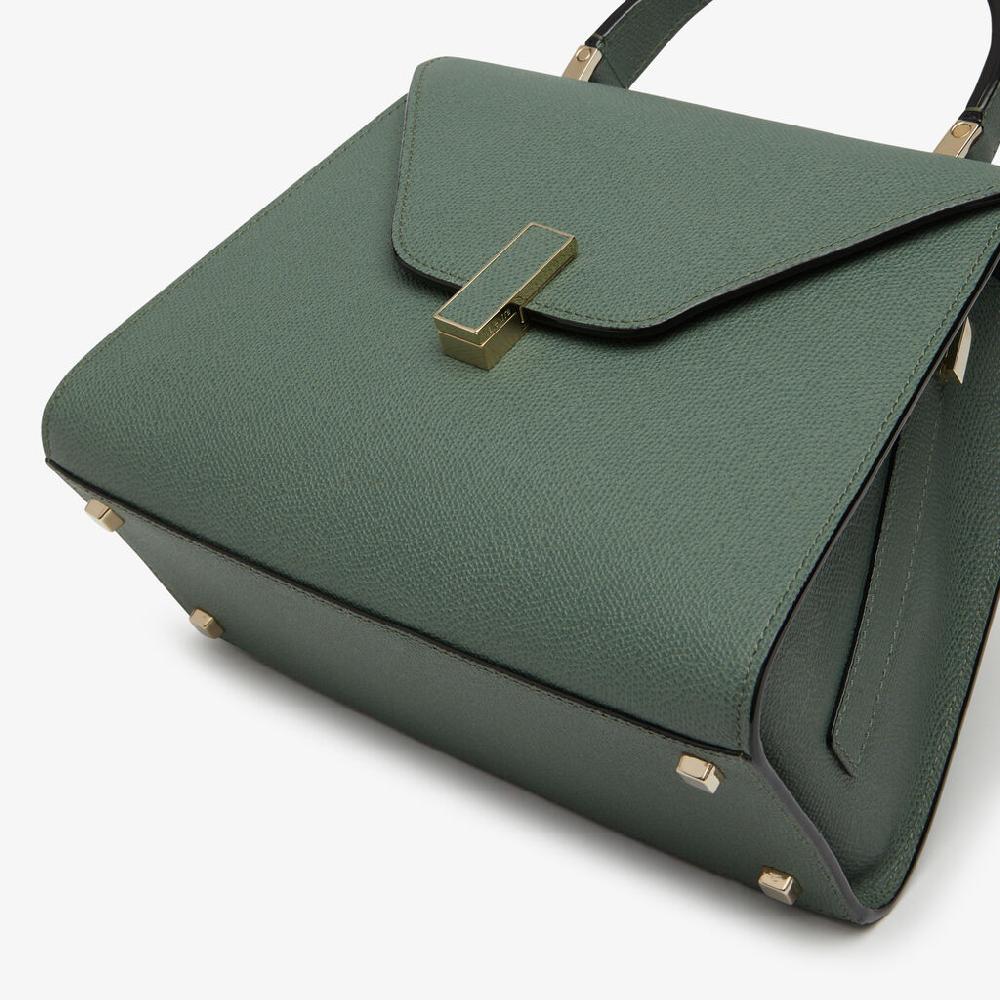 Valextra Borsa a mano da Donna in Pelle Verde di Lusso | Valextra Iside Economico