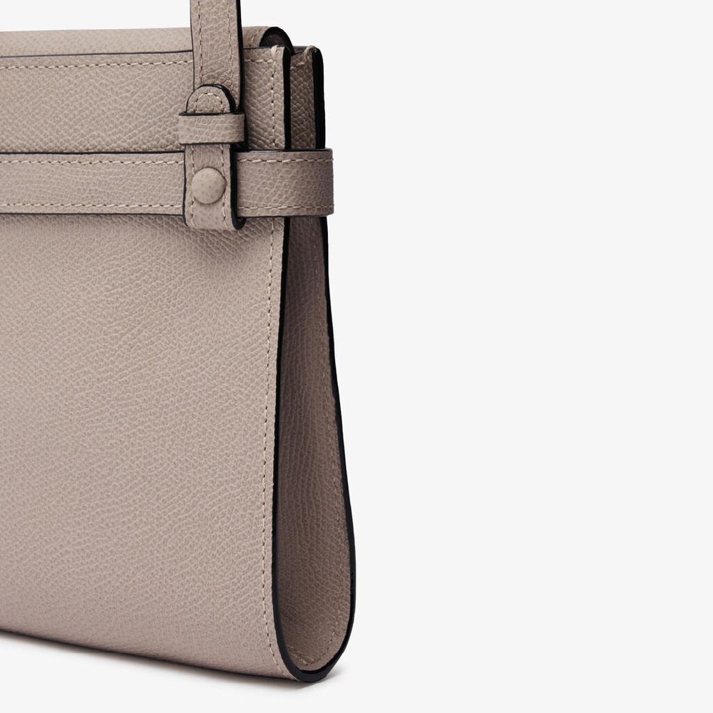 Valextra Borsa piccola da Donna in Pelle Rosa Nude | Valextra Brera Vendita Economica