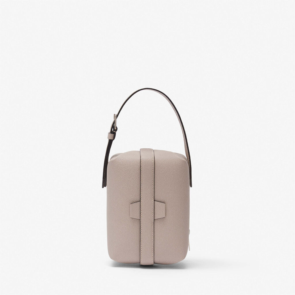 Valextra Borsa a tracolla Mini in Pelle Rosa Nude | Valextra Tric Trac Nuova