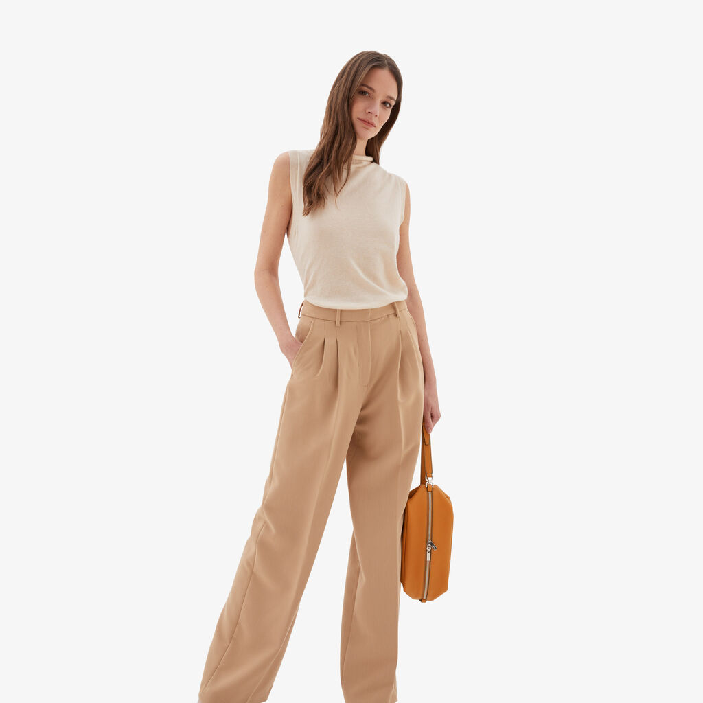 Valextra Borsa Origami da Donna in Pelle Marrone di Lusso | Valextra Pezzi Unici