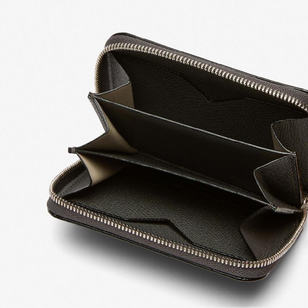 Valextra Portatessere in Pelle Grigia | Valextra Zip Around Fino Al -60%